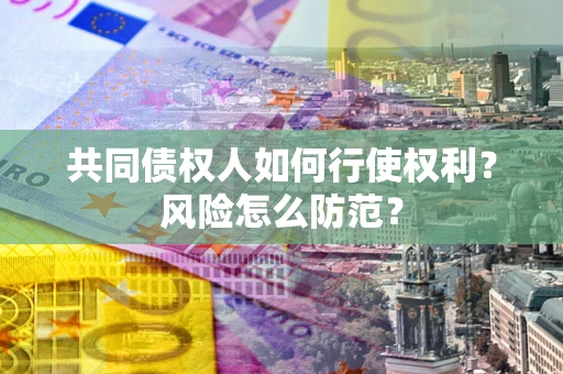 济南共同债权人如何行使权利？风险怎么防范？