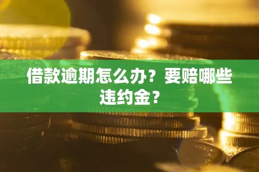 济南借款逾期怎么办？要赔哪些违约金？