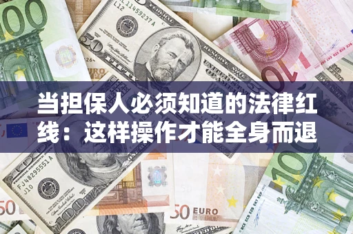 济南当担保人必须知道的法律红线：这样操作才能全身而退